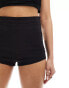 ASOS DESIGN bengaline micro short in black Черный, 32 - фото #5