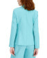 Women's Single-Button Peak-Lapel Blazer