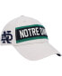 Men's Cream Notre Dame Fighting Irish Crossroad MVP Adjustable Hat