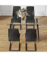 Фото #2 товара Glass Dining Table with 4 Chairs