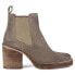 Фото #1 товара Diba True Ser Eeta Platform Booties Womens Grey Casual Boots 55425-020