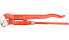 Трубный ключ VOREL регулируемый / лягушка 1,5" тип S 55221, бренд TOYA