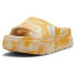 Фото #2 товара Puma Mayze Stack Injex Marble Platform Slide Womens Orange, Pink, White Casual