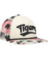 ფოტო #1 პროდუქტის Men's Cream Auburn Tigers High Tide Golfer Snapback Hat