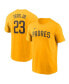 Фото #1 товара Men's Fernando Tatis Jr. Gold San Diego Padres Fuse Name Number T-Shirt