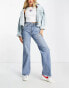 Фото #1 товара Stradivarius 90s dad jeans in vintage blue