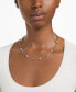 Фото #4 товара Swarovski silver-Tone Constella Crystal Necklace, 14-1/8" + 2" extender