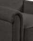 Фото #6 товара 30" Jeanie Wide Fabric Rolled Arm Accent Chair