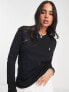 Фото #1 товара Polo Ralph Lauren long sleeve top in black
