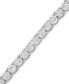 ფოტო #5 პროდუქტის Diamond Bolo Bracelet (1/2 ct. t.w.) in Sterling Silver, 14k Gold-Plated Sterling Silver or 14k Rose Gold-Plated Sterling Silver, Created for Macy's