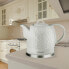 Фото #6 товара Электрический чайник Mellerware Feel-Maestro MR071 - 1 л - 1200 Вт - белый - керамический - защита от перегрева