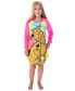 ფოტო #4 პროდუქტის Girls Scooby Doo Tie-Dye Nightgown Pajamas (10/12)