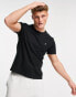 Polo Ralph Lauren lounge t-shirt in black with logo