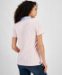 Фото #2 товара Women's Contrast Trim Polo Shirt
