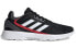 Фото #3 товара Беговые кроссовки adidas neo Nebzed Черно-бело-красные EG3704
