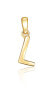 Фото #1 товара Minimalist gold-plated letter "L" pendant SVLP0948XH2GO0L