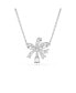 ფოტო #1 პროდუქტის Crystal Bow Small Volta Necklace