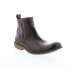 Фото #4 товара Roan by Bed Stu Bail F850098 Mens Brown Leather Zipper Casual Dress Boots