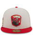 Фото #2 товара Men's Stone, Scarlet Tampa Bay Buccaneers 2023 Salute To Service 59FIFTY Fitted Hat