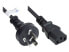 Фото #1 товара Good Connections P8030-S018 - 1.8 m - Power plug type I - C13 coupler - 250 V - 10 A