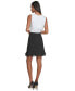 PARIS Women's Button-Trim Ruffled-Hem Skirt
