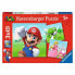 Фото #1 товара RAVENSBURGER Super Mario Puzzle 3x49 Pieces