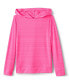 ფოტო #1 პროდუქტის Girls 's Long Sleeve UPF 50 Sun Hoodie Cover-up