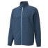 Фото #3 товара Puma Fade FullZip Training Jacket Mens Blue Casual Athletic Outerwear 520934-65