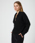 ფოტო #8 პროდუქტის Women's Vhari Collared Long-Sleeve Sweater