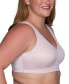 ფოტო #3 პროდუქტის Women's Beyond Comfort® Sleek & Smooth Wireless Bra 72037