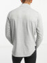 Фото #3 товара New Balance NB Heat Grid long sleeve half zip top in grey