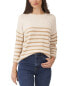 Фото #1 товара Vince Camuto Crewneck Stripe Sweater Women's