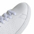 Фото #10 товара Кеды Adidas Advantage для девочек белого цвета