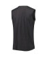 ფოტო #3 პროდუქტის Women's Heather Charcoal New Orleans Saints Plus Size Tank Top