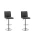 Фото #1 товара Bay Peak Swivel Bar Stools, Set of 2