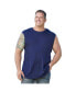 Фото #2 товара Big & Tall Shrink-Less Lightweight Muscle T-Shirt