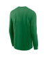 Фото #3 товара Men's Green Oregon Ducks 2024 Sideline Legend Performance Long Sleeve T-Shirt