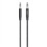 Belkin 3.5mm - 3.5mm - 1.25m - 3.5mm - Male - 3.5mm - Male - 1.25 m - Black