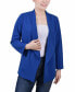 Фото #1 товара Women's 3/4 Sleeve Ponte Jacket