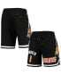 Фото #2 товара Men's Devin Booker Black Phoenix Suns Team Player Shorts