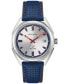 ფოტო #6 პროდუქტის Men's Classic Jet Star Stainless Steel Bracelet Watch 40mm Gift Set