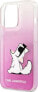 Karl Lagerfeld Etui Karl Lagerfeld KLHCP14LCFNRCPI Apple iPhone 14 Pro hardcase różowy/pink Choupette Fun