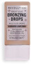 Bronzer - Makeup Revolution Bright Light Bronzing Drops Scorched Light/Med Scorched Light/Med - фото #2