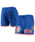 ფოტო #2 პროდუქტის Men's Royal Chicago Cubs Since 1876 Mesh Shorts