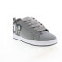 Фото #2 товара DC Court Graffik 300529-XSSS Mens Gray Skate Inspired Sneakers Shoes