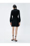 Фото #30 товара Mini Elbise Gömlek Yaka Beli Gipeli