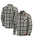 Фото #1 товара Men's Darius Rucker Collection by Black Baltimore Orioles Plaid Flannel Button-Up Shirt