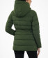 Women's Belted Packable Puffer Coat