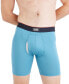 Men's Multi-Sport 2-Pk. Solid Mesh Boxer Briefs Hydra Blue, M - фото #4