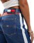 Tommy Jeans Claire archive high rise wide jeans in mid wash Mittelblauer Denim, W29 L32 - фото #3